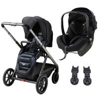 Valco Baby Ark Stroller Onyx + Maxi Cosi Mico 12 LX Capsule Travel System