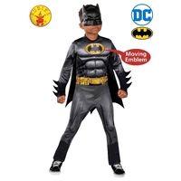 Rubies Deerfield DC Comics Batman Deluxe Lenticular Child Costume Dress Up Assorted Sizes