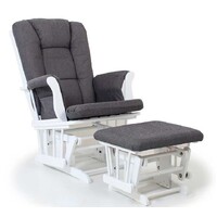 Bliss Glider Rocking Chair Antique Grey