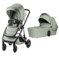 Britax Mini Stroller Sage Green with Bassinet