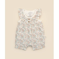 Comfy Baby Ruffle Romper - Daisy Daisy