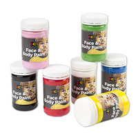 EC Face Paint Assorted Colours, One Supplied 175ml
