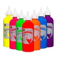 EC Fluro Liquitemp 500ml Paint Assorted Colours; One Supplied