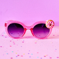Sweet As Sugar Sunglasses Pink Donut F05