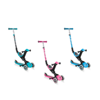 Globber GO UP Deluxe Three Wheel Scooter Push Along Assorted Style