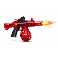 Huidi Electric Water Pistol with Light & Recoil effects RED HUI-CY108-R