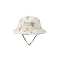 Indigo & Lellow Bucket Hat - Flora