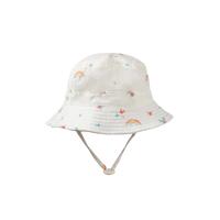 Indigo & Lellow Bucket Hat - Rainbow