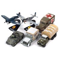 Johnny Lightning Korea Forgotten War Military Diecast Vehicles Assorted Style JLML009/06A