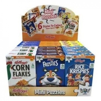 YWOW Kelloggs Mini Puzzles 50pc Jigsaw Puzzles - Assorted