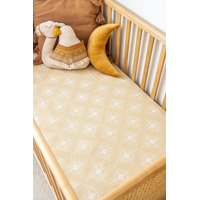 Kiin Organic Fitted Sheets - Cot Assorted Colours