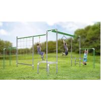 Lifespan Junior Jungle Monsoon - Flying Fox with Climbing Net & Rope**