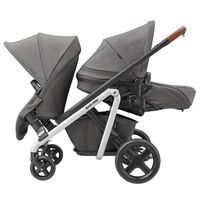 Maxi Cosi Lila Comfort Stroller + Toddler Seat Nomad Grey