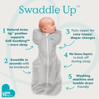 Love to Dream Swaddle Up Stretch Cotton 1.0 Tog