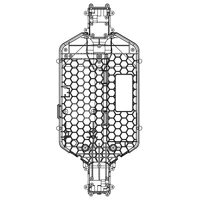 MJX Chassis (Suits MJX-10208) MJXS-10300