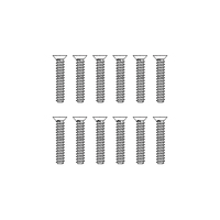 MJX Countersunk Flat Head Screws (12pcs) [M26125]