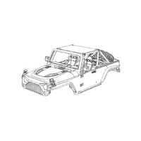 MJX Black/Grey Body Shell MJXS-P12Y01-B