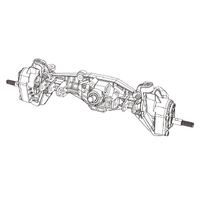 MJX Front Axle Assembly MJXS-P12YSA