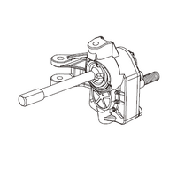 MJX Left Front Axle Assembly MJXS-P12YSA02