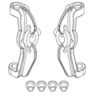 MJX Front Axle Adapter MJXS-P12YSA04
