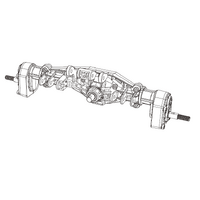 MJX Rear Axle Assembly MJXS-P12YSB