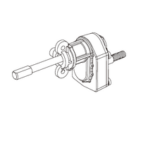 MJX Left Rear Axle Assembly MJXS-P12YSB02