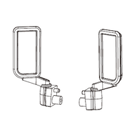 MJX Rearview Mirror (Suits MJX H8H AllRock) MJXS-P8HB10