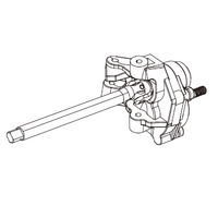 MJX Right Front Portal Axle Shaft Assembly (H8H) MJXS-P8HSA03