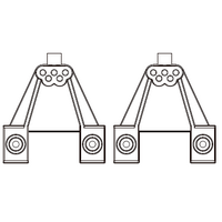 MJX Rear Shocktower (Suits MJX H8H AllRock) MJXS-P8HV07