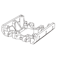 MJX Gear Box Mounting Seat (Suits MJX H8H AllRock) MJXS-P8HV12
