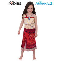Disney Moana 2: Moana Child Costume Dress Up