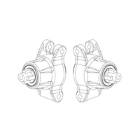 MJX Rear Fixing Seat Assembly (20208) MJXS-P2026
