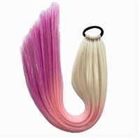 The Hairy Fairy Pretty In Pink Straight Ponytail 100g 60cm