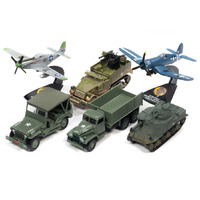 Johnny Lightning Pacific Theater Warriors Diecast Military Vehicles Assorted Style  JLML007