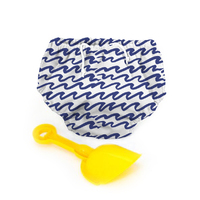 Pea Pods Reusable Swim Nappy - Blue Waves Assorted Sizes
