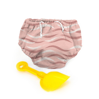 Pea Pods Reusable Swim Nappy - Peach Sunset Assorted Sizes