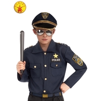 Rubies Deerfield Police Officer Costume Dress Up 610211 Assorted Sizes
