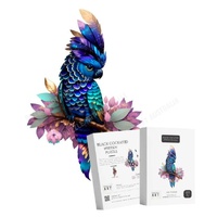 Puzzle Art Black Cockatoo Wooden Puzzle