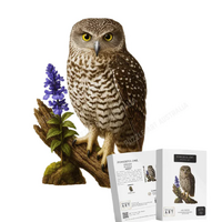 Puzzle Art Powerful Owl Wooden Puzzle A5