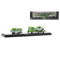 M2 Machines Auto-Haulers 1964 Dodge A100 Camper Van & 1941 Willys Coupe 1:64 R52 21-28