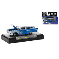 M2 Machines Auto-Thentics 1957 Chevrolet 150 Handyman Station Wagon 1:64 Scale R72 22-27