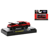 M2 Machines Auto-Thentics Holley 1987 Ford Mustang GT 1:64 Scale R72 22-31