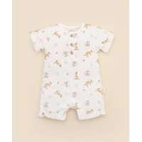 Lummi in Colour Comfy Romper - Kangaroo & Koala