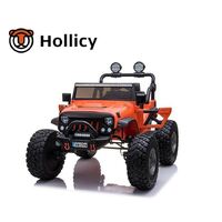 Hollicy Offroad Jeep Style Electric Ride On 24 volt with Remote Control - ORANGE SX1719-O