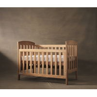 Tasman Eco Elba Cot with Mattress Package - Sandstone