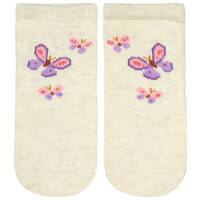 Toshi Organic Baby Ankle Socks Jacquard