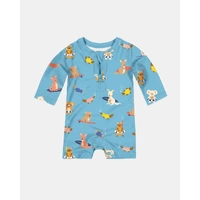 Toshi Swim Onesie Long Sleeve Pirate