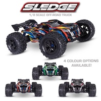 Traxxas 1:8 Sledge Belted R/C Car 95096-4 (Batteries & Charger Not Included)