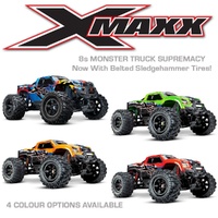 Traxxas X-Maxx 8S ESC Belted R/C Car 77096-4 (Batteries & Charger Not Included)