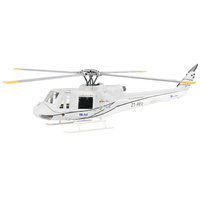 Flywing UH1 3D GPS 10Ch R/C Helicopter - Four Blades White RTF FW-UH1